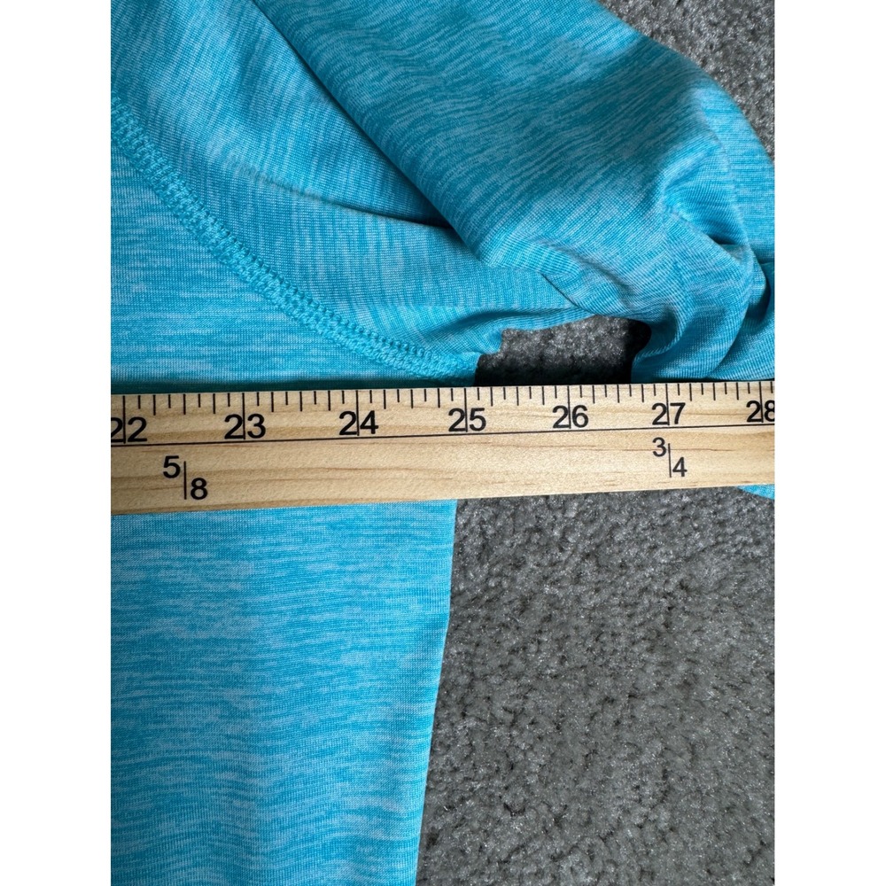 Vineyard Vines Performance Long Sleeve Shirt Aqua Blue Heather Mens XL Whale - Picture 5 of 7